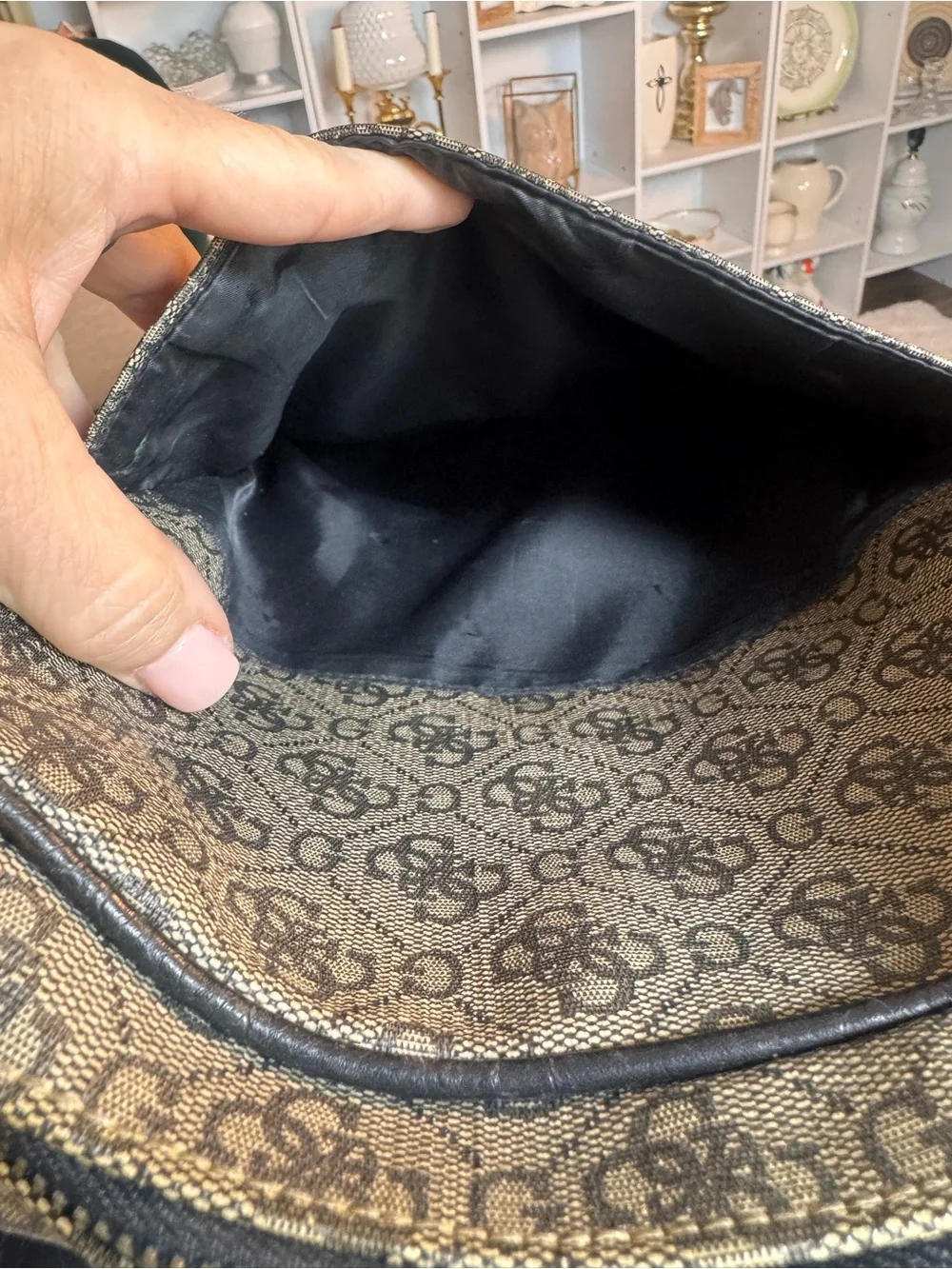 Guess Vezzola or Boston Monogram Crossbody Bag